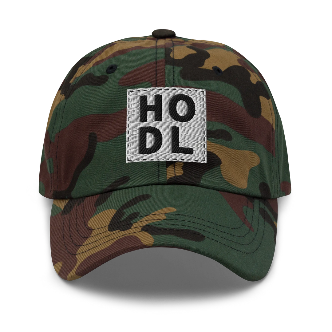 HODL Dad Hat – White Box - HODL Dad Hat – White Box - Private Key | Exklusive Hat Streetwear von HODL®