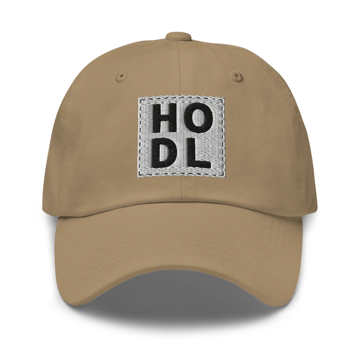 HODL Dad Hat – White Box - HODL Dad Hat – White Box - Private Key | Exklusive Hat Streetwear von HODL®