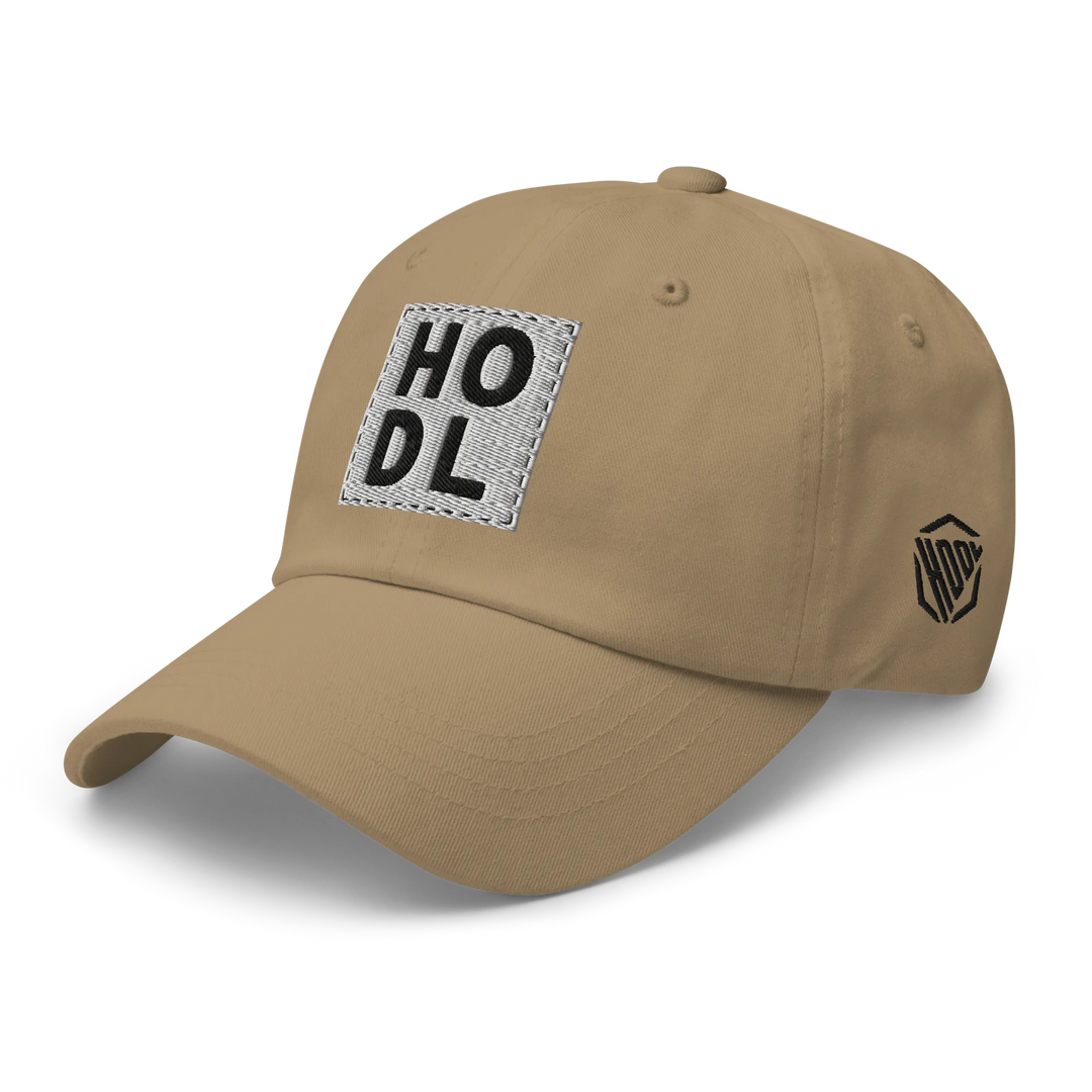 HODL Dad Hat – White Box - HODL Dad Hat – White Box - Proof of Earth | Exklusive Hat Streetwear von HODL®