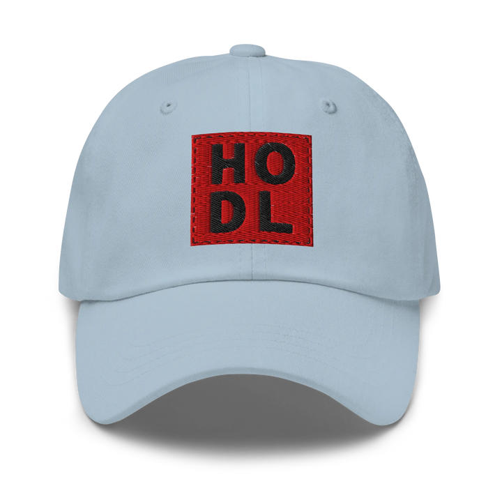 HODL Dad Hat – Red Box Black - HODL Dad Hat – Red Box Black - Private Key | Exklusive Hat Streetwear von HODL®