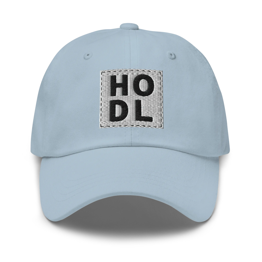 HODL Dad Hat – White Box - HODL Dad Hat – White Box - Private Key | Exklusive Hat Streetwear von HODL®