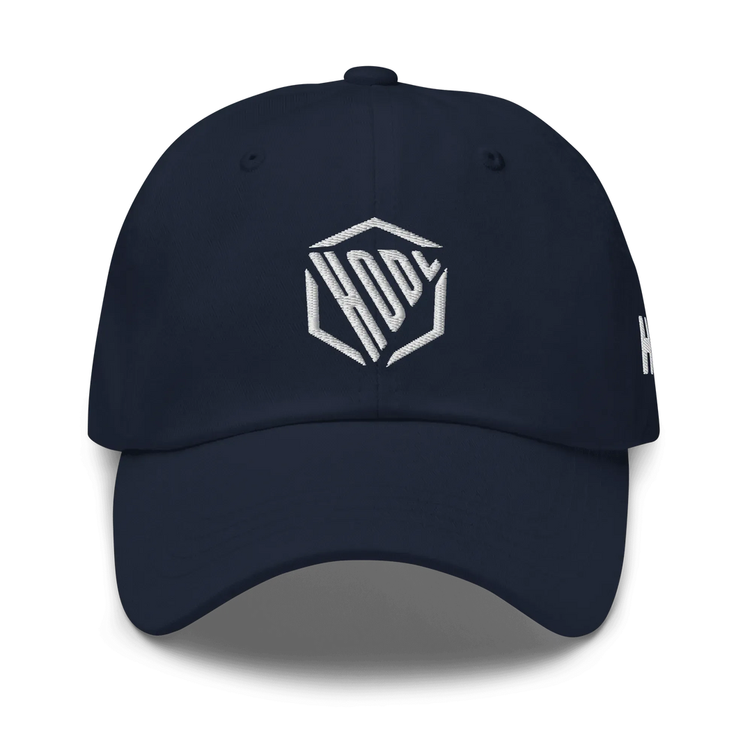 HODL Dad Hat – HODL Design White - HODL Dad Hat – HODL Design White - Private Key | Exklusive Hat Streetwear von HODL®