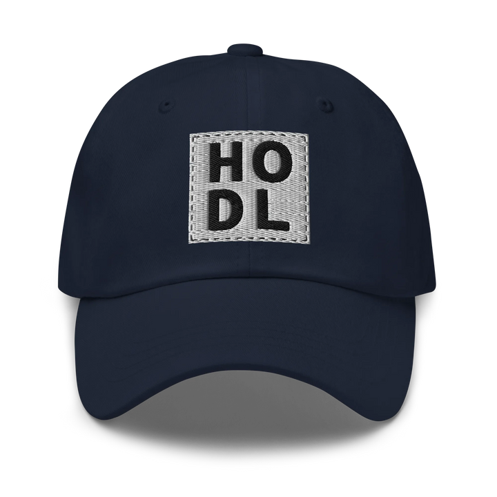 HODL Dad Hat – White Box - HODL Dad Hat – White Box - Private Key | Exklusive Hat Streetwear von HODL®
