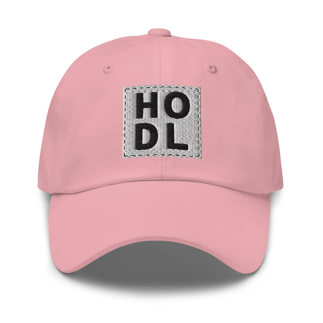 HODL Dad Hat – White Box - HODL Dad Hat – White Box - Private Key | Exklusive Hat Streetwear von HODL®