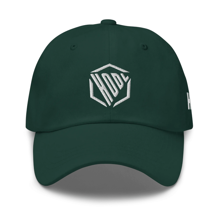 HODL Dad Hat – HODL Design White - HODL Dad Hat – HODL Design White - Private Key | Exklusive Hat Streetwear von HODL®