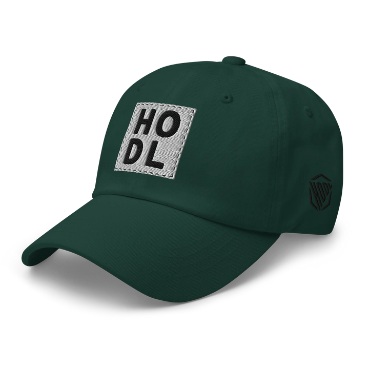 HODL Dad Hat – White Box - HODL Dad Hat – White Box - Validator Green | Exklusive Hat Streetwear von HODL®