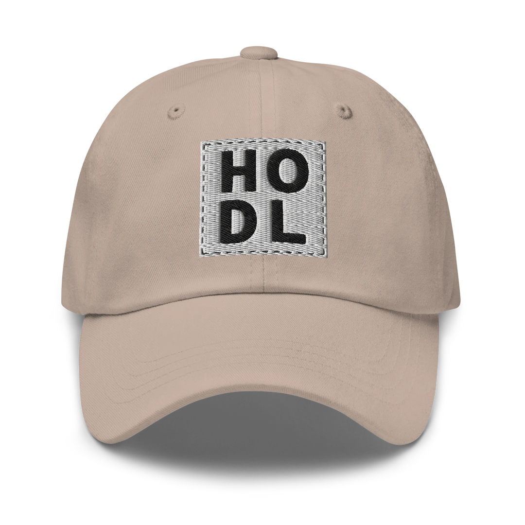 HODL Dad Hat – White Box - HODL Dad Hat – White Box - Private Key | Exklusive Hat Streetwear von HODL®