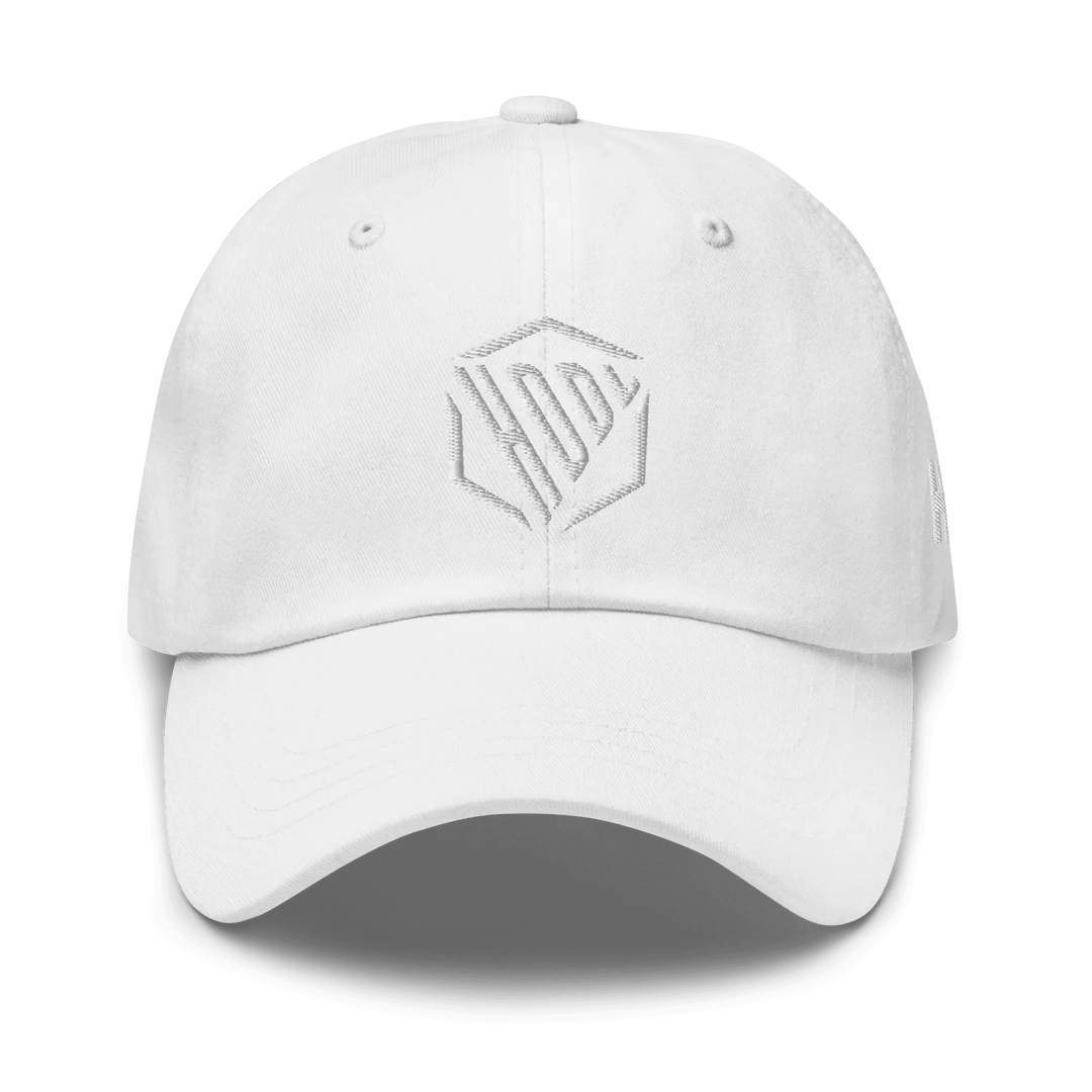 HODL Dad Hat – HODL Design White - HODL Dad Hat – HODL Design White - Private Key | Exklusive Hat Streetwear von HODL®