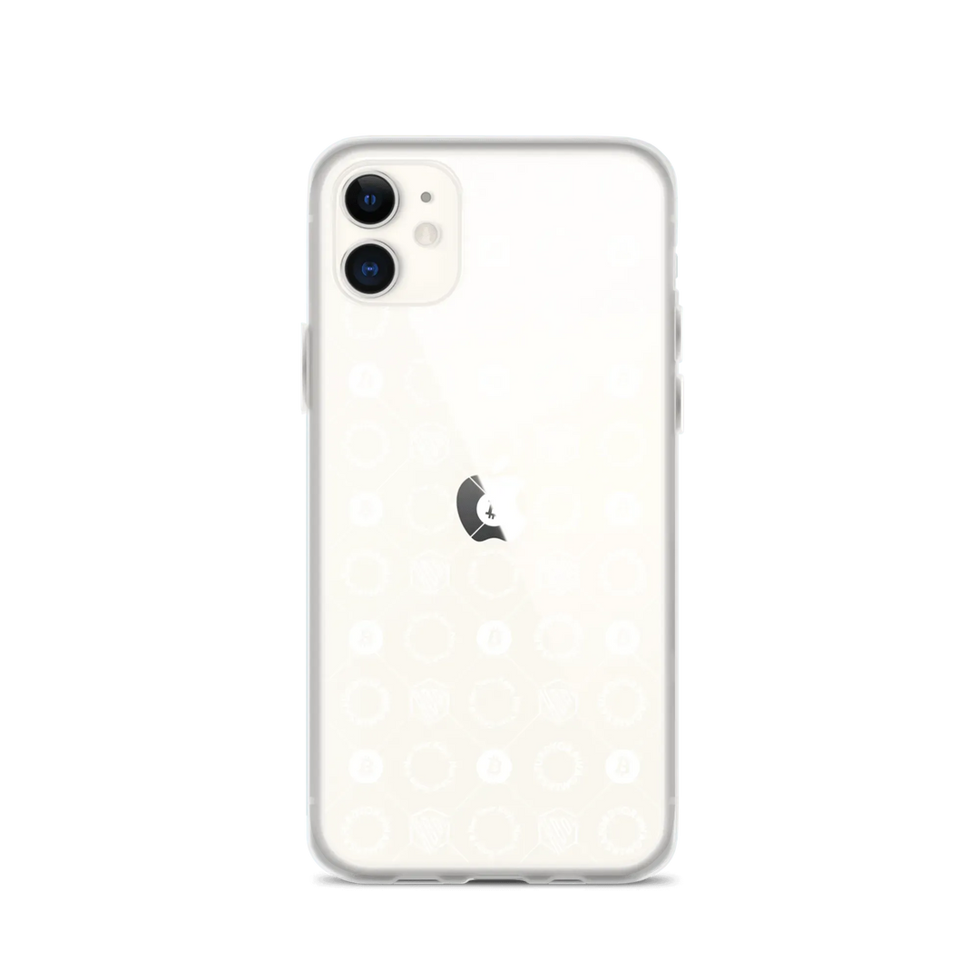 HODL iPhone Silikon Clear Case "FIRST EDITION WHITE" - HODL iPhone Silikon Clear Case "FIRST EDITION WHITE" - iPhone 11 | Exklusive Smartphone Hülle Streetwear von HODL®