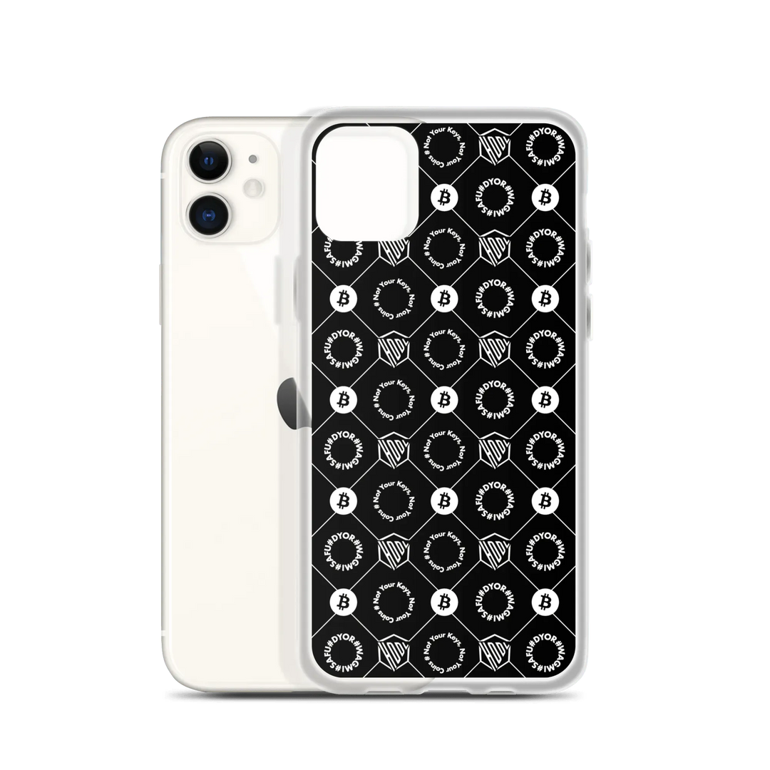 HODL iPhone Silikon Case "First Edition Black" - HODL iPhone Silikon Case "First Edition Black" - iPhone 11 | Exklusive Smartphone Hülle Streetwear von HODL®