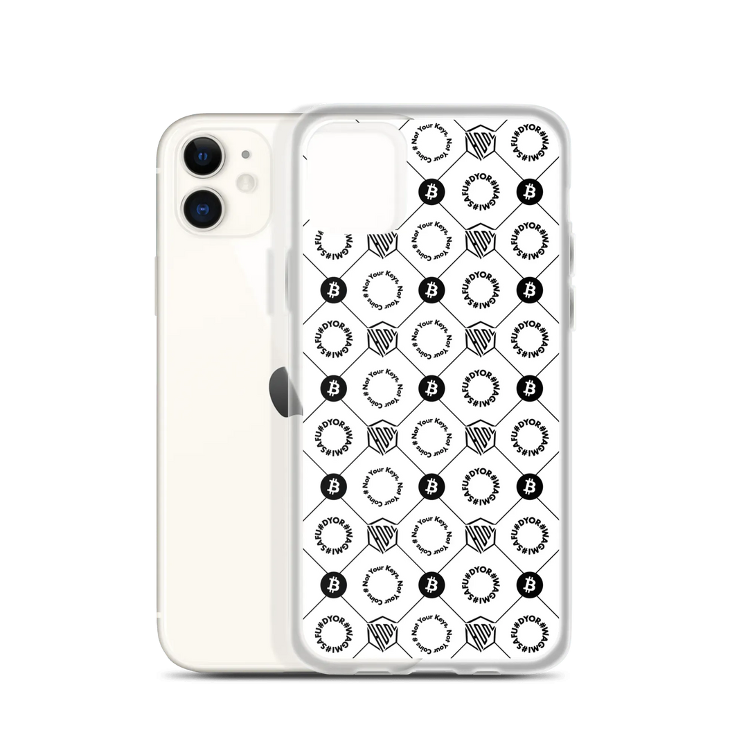 HODL iPhone Silikon Case "First Edition White" - HODL iPhone Silikon Case "First Edition White" - iPhone 11 | Exklusive Smartphone Hülle Streetwear von HODL®