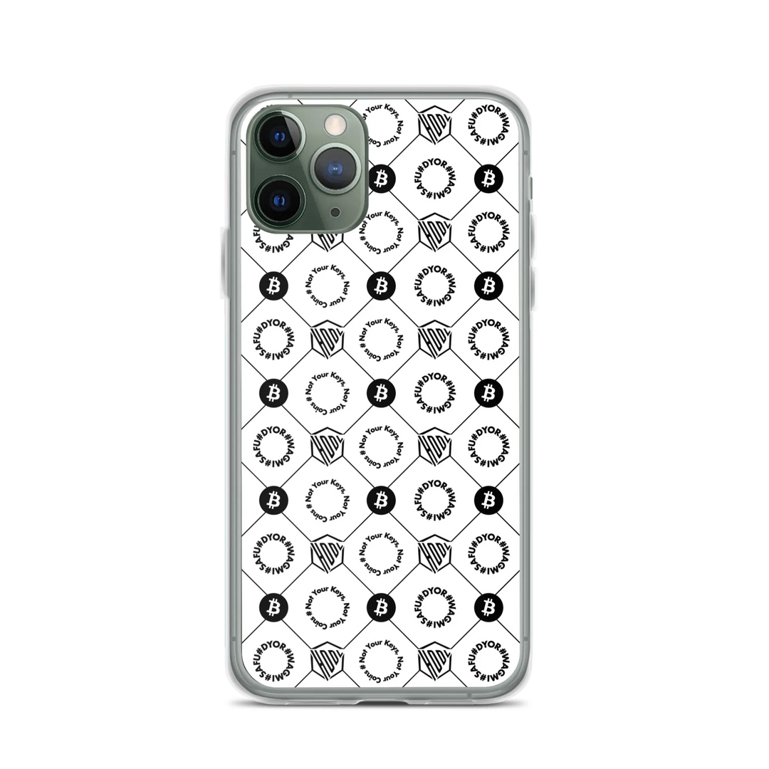 HODL iPhone Silikon Case "First Edition White" - HODL iPhone Silikon Case "First Edition White" - iPhone 11 Pro | Exklusive Smartphone Hülle Streetwear von HODL®
