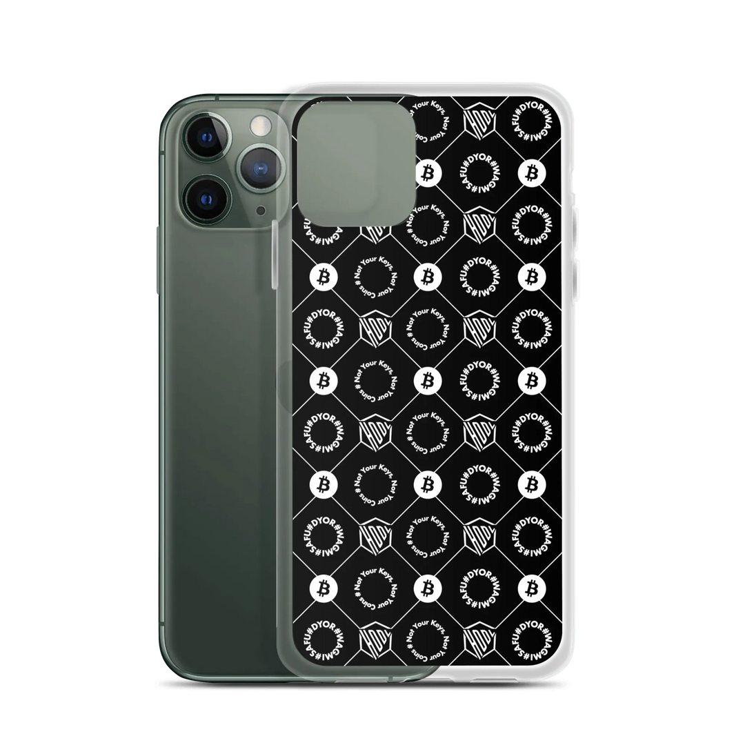 HODL iPhone Silikon Case "First Edition Black" - HODL iPhone Silikon Case "First Edition Black" - iPhone 11 | Exklusive Smartphone Hülle Streetwear von HODL®