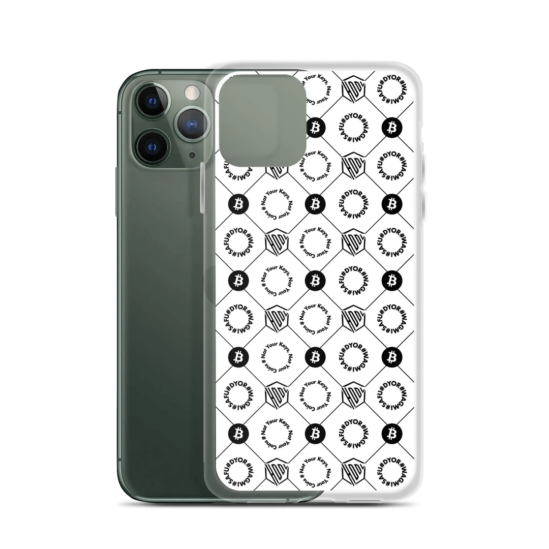 HODL iPhone Silikon Case "First Edition White" - HODL iPhone Silikon Case "First Edition White" - iPhone 11 | Exklusive Smartphone Hülle Streetwear von HODL®