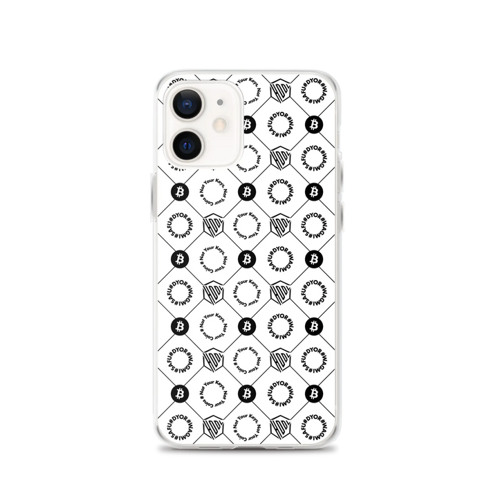 HODL iPhone Silikon Case "First Edition White" - HODL iPhone Silikon Case "First Edition White" - iPhone 12 | Exklusive Smartphone Hülle Streetwear von HODL®