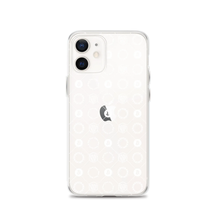 HODL iPhone Silikon Clear Case "FIRST EDITION WHITE" - HODL iPhone Silikon Clear Case "FIRST EDITION WHITE" - iPhone 12 | Exklusive Smartphone Hülle Streetwear von HODL®