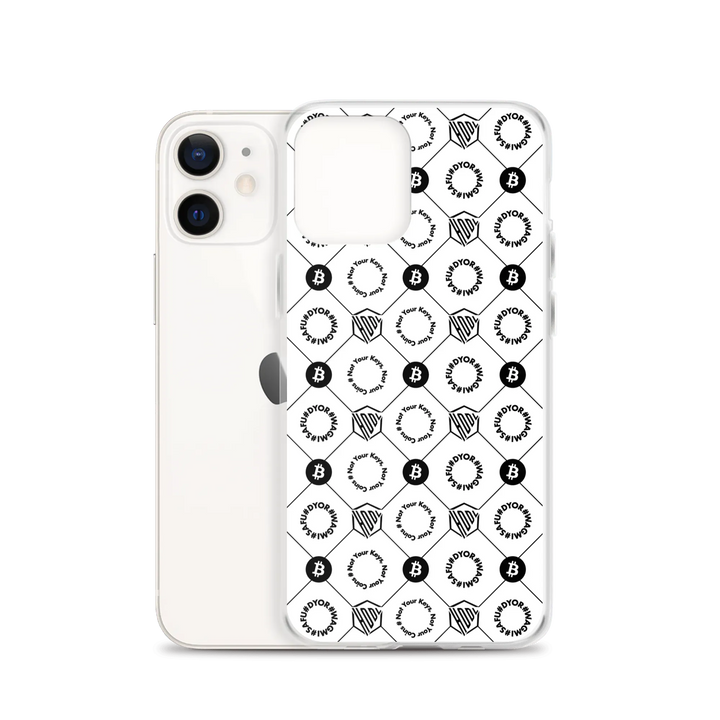 HODL iPhone Silikon Case "First Edition White" - HODL iPhone Silikon Case "First Edition White" - iPhone 11 | Exklusive Smartphone Hülle Streetwear von HODL®