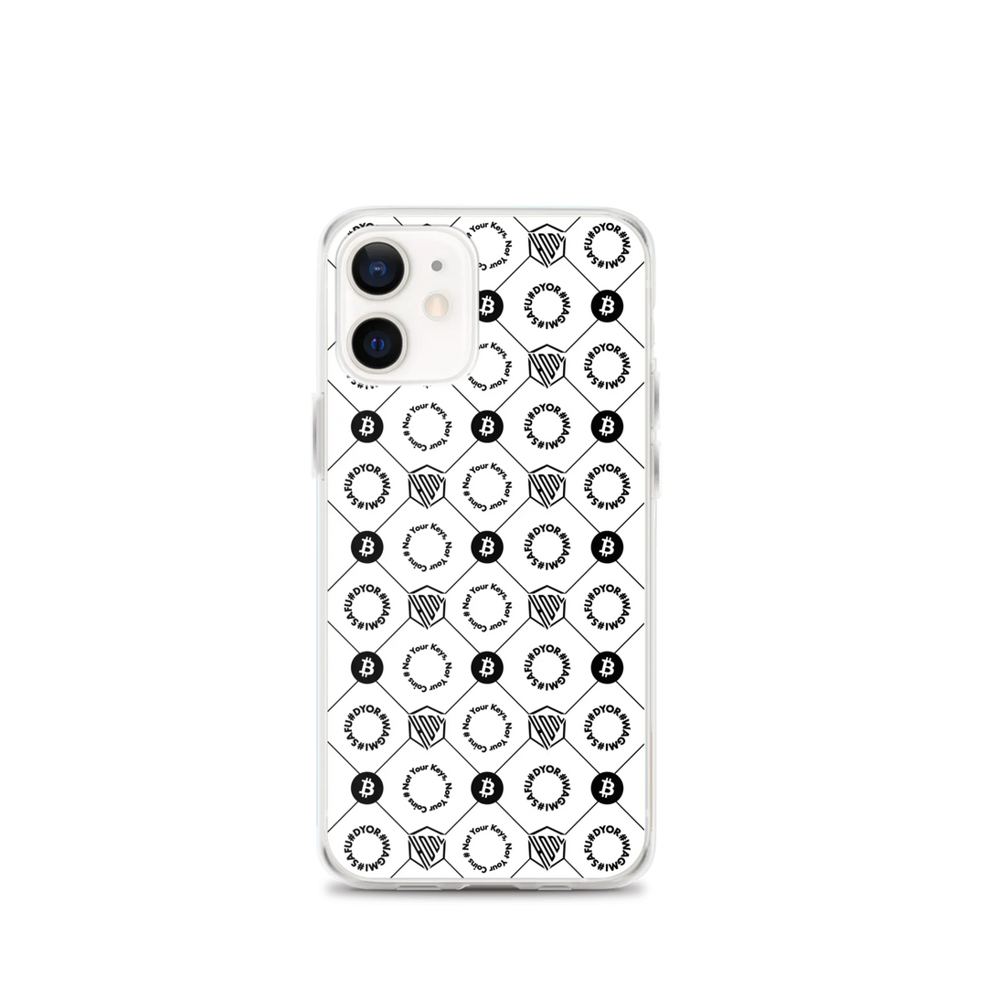 HODL iPhone Silikon Case "First Edition White" - HODL iPhone Silikon Case "First Edition White" - iPhone 12 mini | Exklusive Smartphone Hülle Streetwear von HODL®