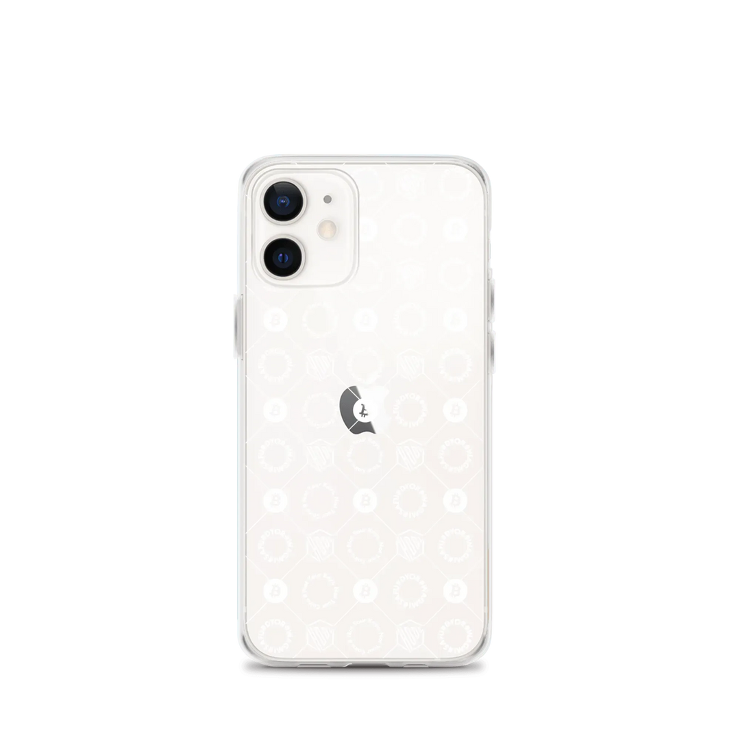 HODL iPhone Silikon Clear Case "FIRST EDITION WHITE" - HODL iPhone Silikon Clear Case "FIRST EDITION WHITE" - iPhone 12 mini | Exklusive Smartphone Hülle Streetwear von HODL®
