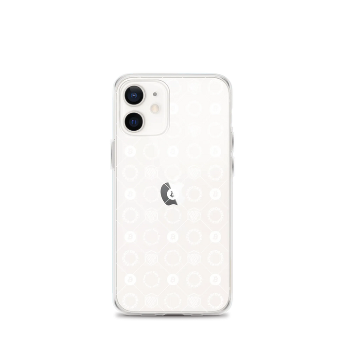 HODL iPhone Silikon Clear Case "FIRST EDITION WHITE" - HODL iPhone Silikon Clear Case "FIRST EDITION WHITE" - iPhone 12 mini | Exklusive Smartphone Hülle Streetwear von HODL®
