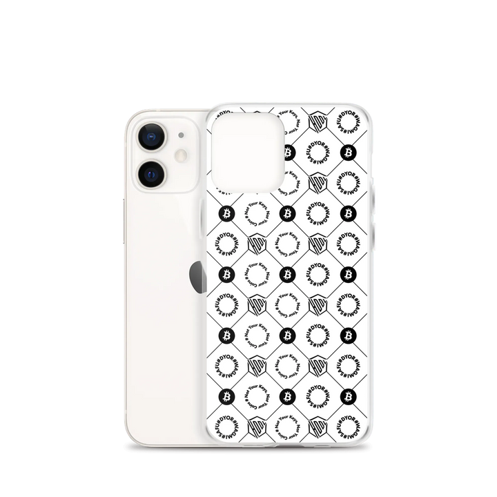 HODL iPhone Silikon Case "First Edition White" - HODL iPhone Silikon Case "First Edition White" - iPhone 11 | Exklusive Smartphone Hülle Streetwear von HODL®