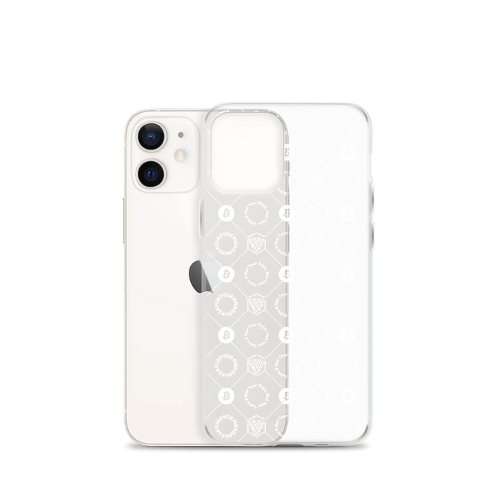HODL iPhone Silikon Clear Case "FIRST EDITION WHITE" - HODL iPhone Silikon Clear Case "FIRST EDITION WHITE" - iPhone 11 | Exklusive Smartphone Hülle Streetwear von HODL®