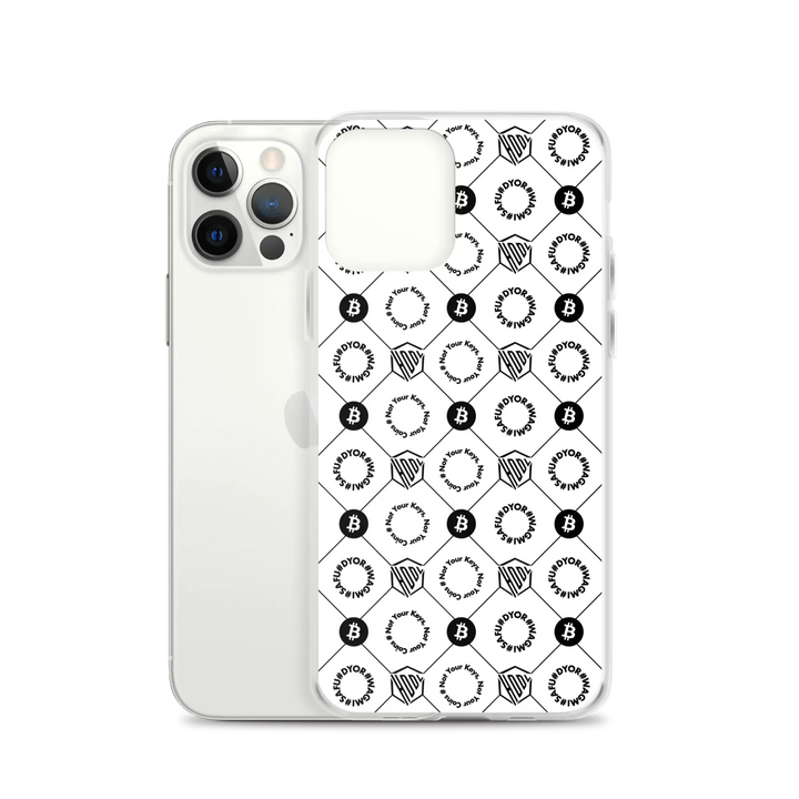 HODL iPhone Silikon Case "First Edition White" - HODL iPhone Silikon Case "First Edition White" - iPhone 11 | Exklusive Smartphone Hülle Streetwear von HODL®