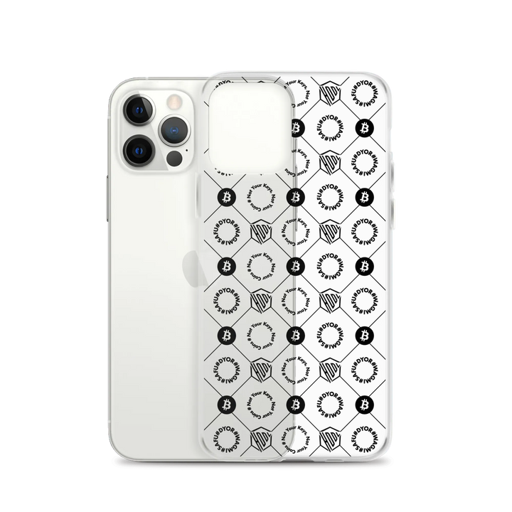 HODL iPhone Silikon Clear Case "First Edition Black" - HODL iPhone Silikon Clear Case "First Edition Black" - iPhone 11 | Exklusive Smartphone Hülle Streetwear von HODL®
