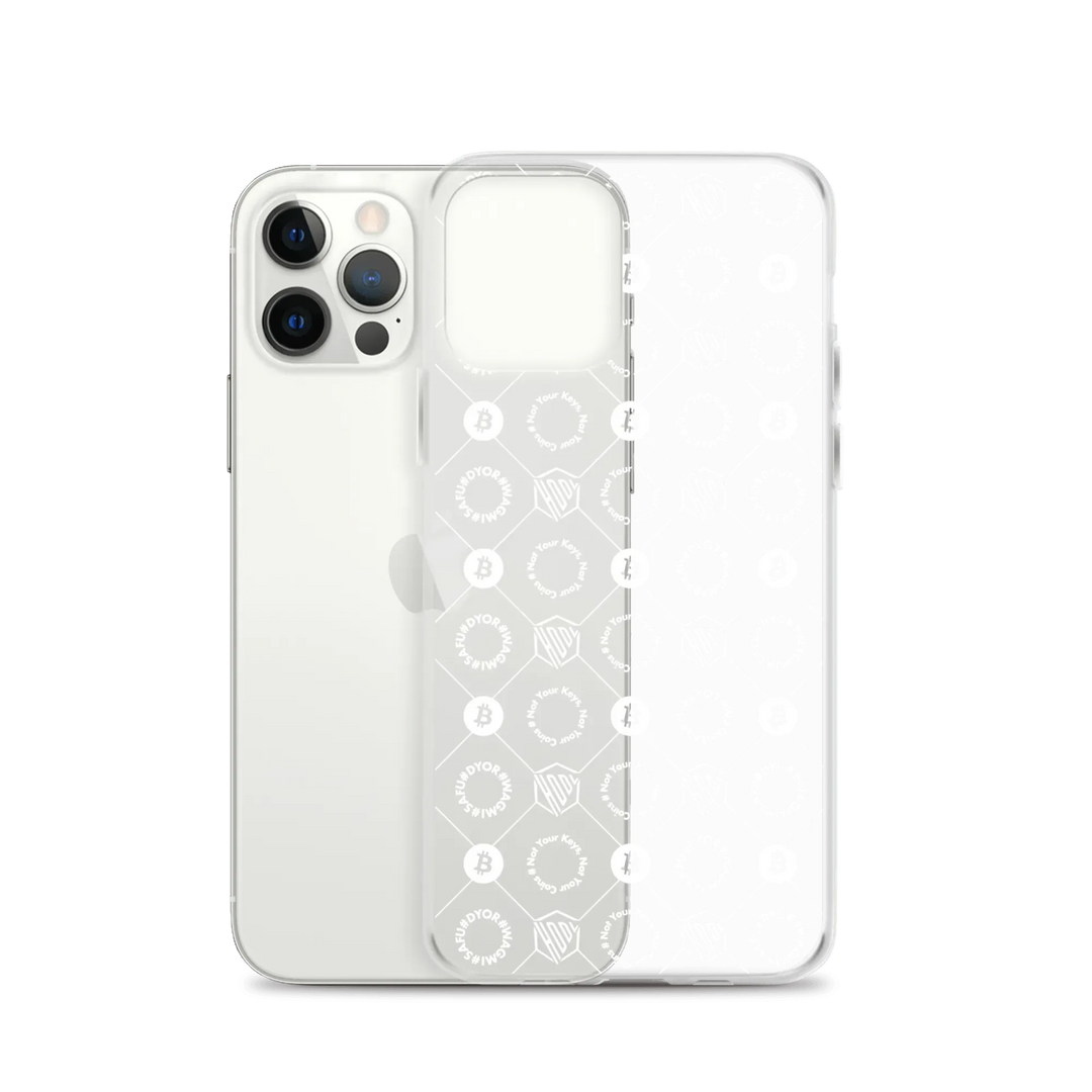 HODL iPhone Silikon Clear Case "FIRST EDITION WHITE" - HODL iPhone Silikon Clear Case "FIRST EDITION WHITE" - iPhone 11 | Exklusive Smartphone Hülle Streetwear von HODL®