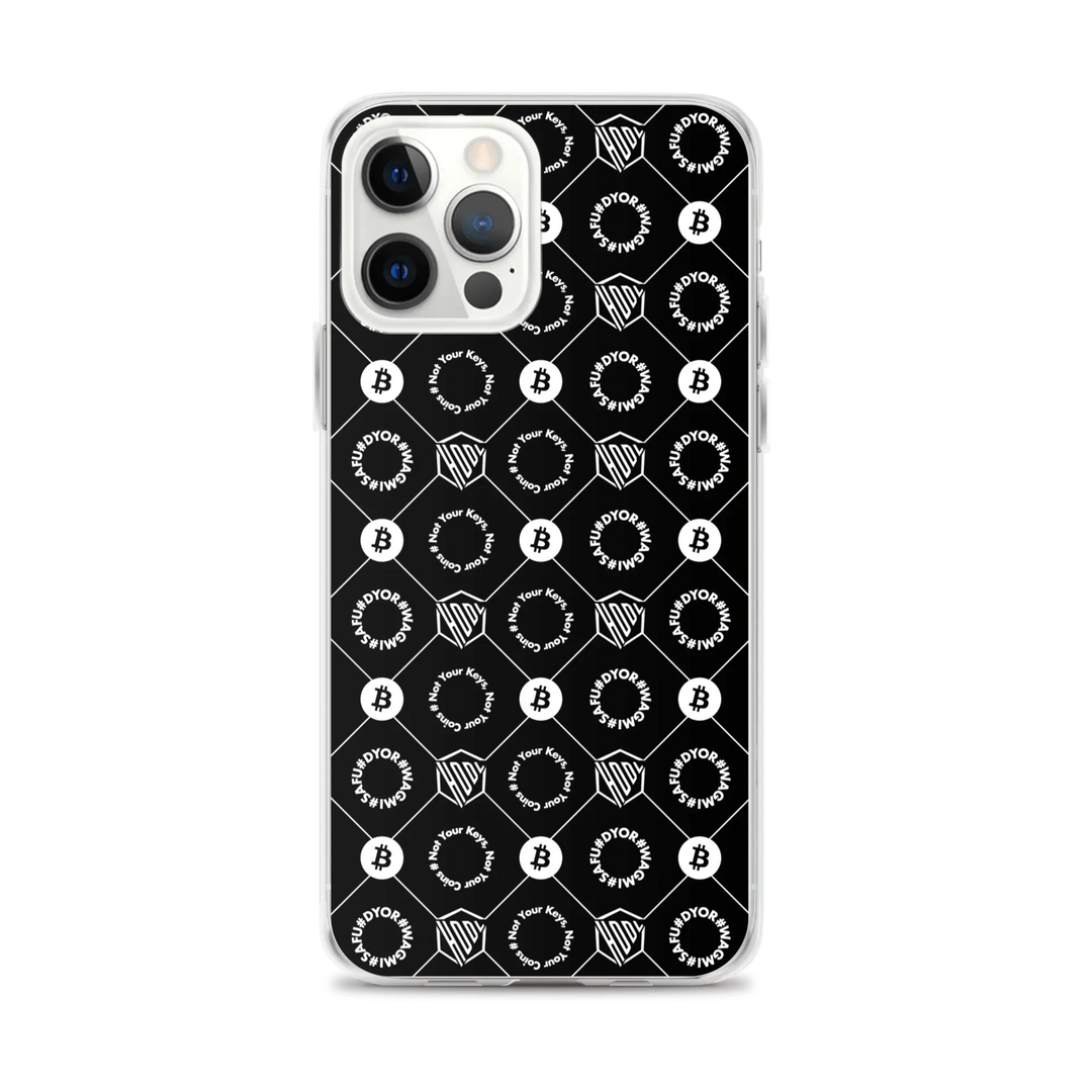 HODL iPhone Silikon Case "First Edition Black" - HODL iPhone Silikon Case "First Edition Black" - iPhone 12 Pro Max | Exklusive Smartphone Hülle Streetwear von HODL®