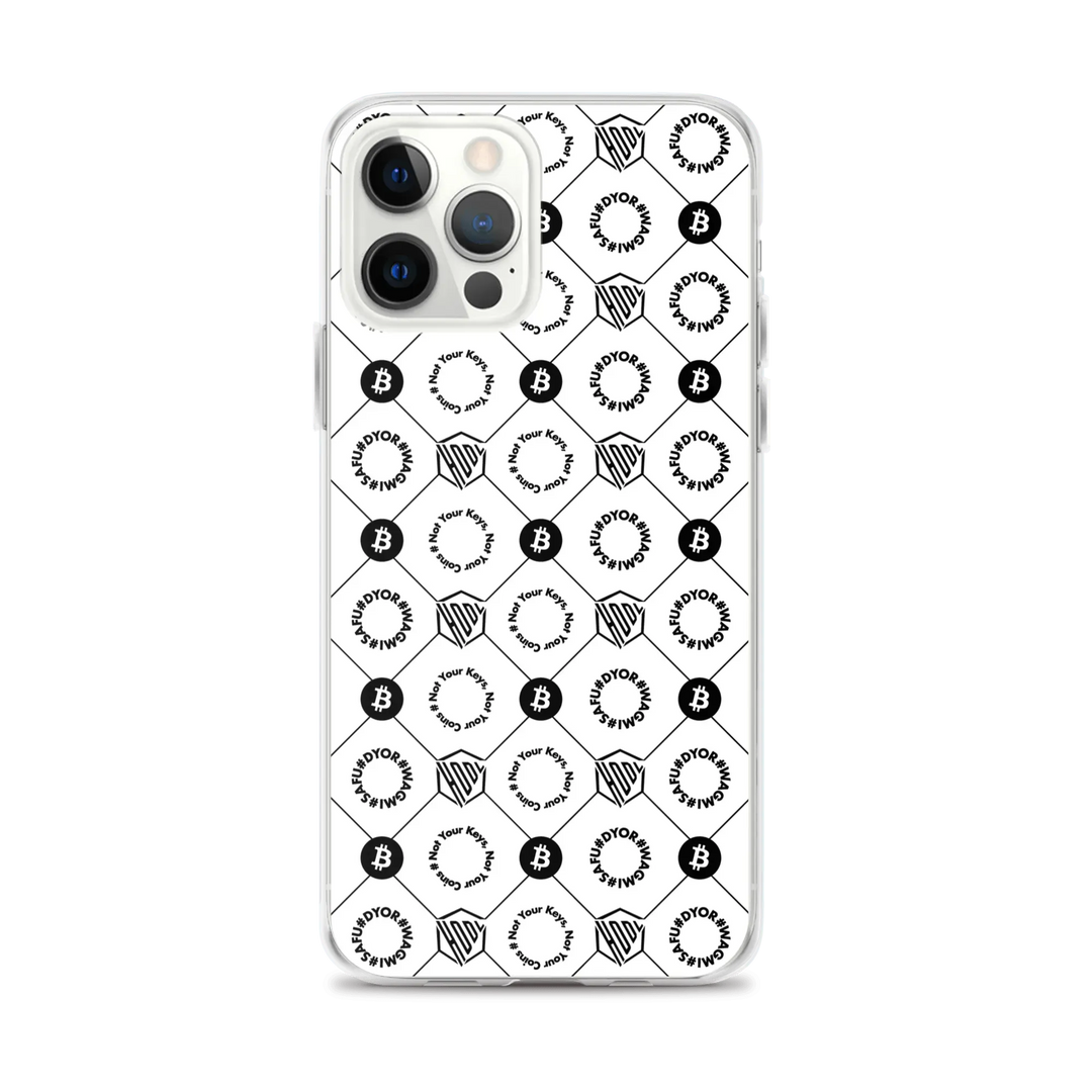 HODL iPhone Silikon Case "First Edition White" - HODL iPhone Silikon Case "First Edition White" - iPhone 12 Pro Max | Exklusive Smartphone Hülle Streetwear von HODL®