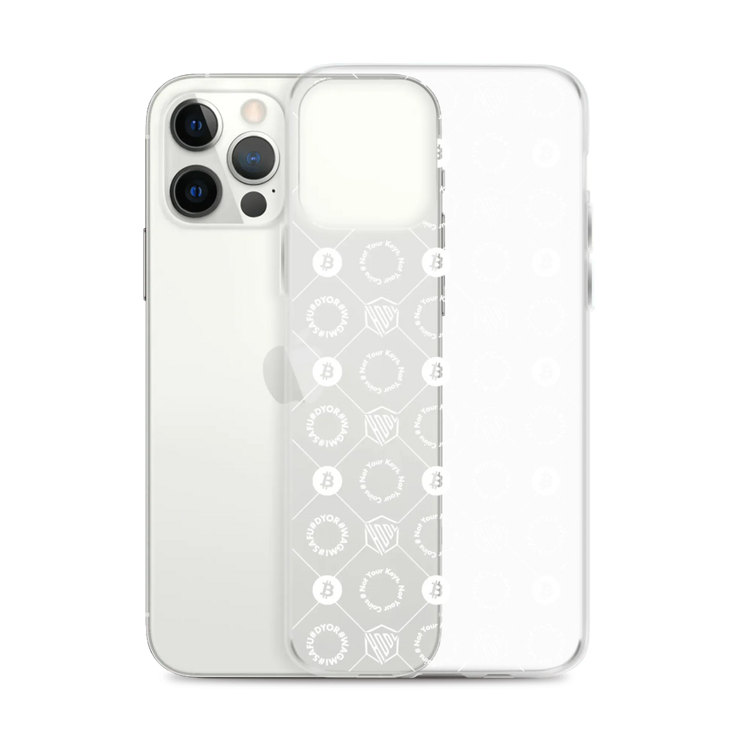 HODL iPhone Silikon Clear Case "FIRST EDITION WHITE" - HODL iPhone Silikon Clear Case "FIRST EDITION WHITE" - iPhone 11 | Exklusive Smartphone Hülle Streetwear von HODL®