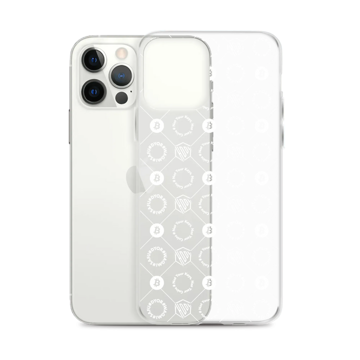 HODL iPhone Silikon Clear Case "FIRST EDITION WHITE" - HODL iPhone Silikon Clear Case "FIRST EDITION WHITE" - iPhone 11 | Exklusive Smartphone Hülle Streetwear von HODL®