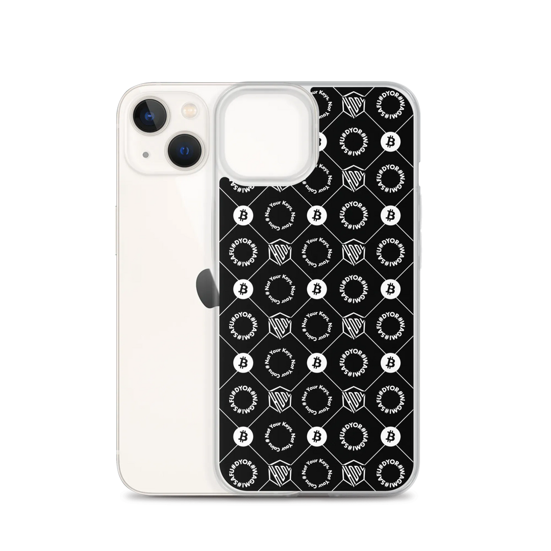 HODL iPhone Silikon Case "First Edition Black" - HODL iPhone Silikon Case "First Edition Black" - iPhone 11 | Exklusive Smartphone Hülle Streetwear von HODL®