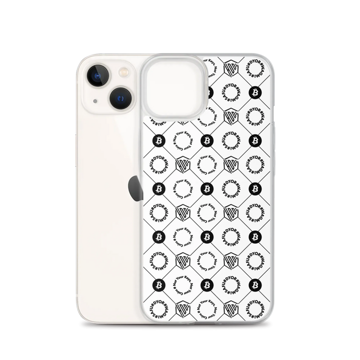 HODL iPhone Silikon Case "First Edition White" - HODL iPhone Silikon Case "First Edition White" - iPhone 11 | Exklusive Smartphone Hülle Streetwear von HODL®