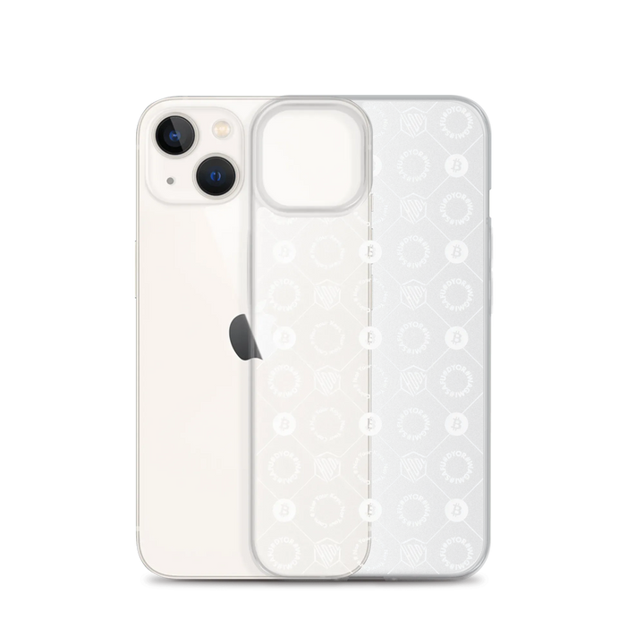 HODL iPhone Silikon Clear Case "FIRST EDITION WHITE" - HODL iPhone Silikon Clear Case "FIRST EDITION WHITE" - iPhone 11 | Exklusive Smartphone Hülle Streetwear von HODL®