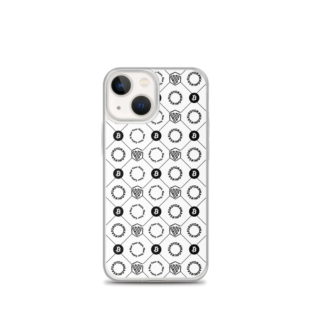 HODL iPhone Silikon Case "First Edition White" - HODL iPhone Silikon Case "First Edition White" - iPhone 13 mini | Exklusive Smartphone Hülle Streetwear von HODL®