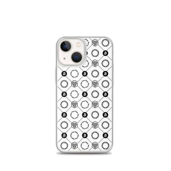 HODL iPhone Silikon Case "First Edition White" - HODL iPhone Silikon Case "First Edition White" - iPhone 13 mini | Exklusive Smartphone Hülle Streetwear von HODL®