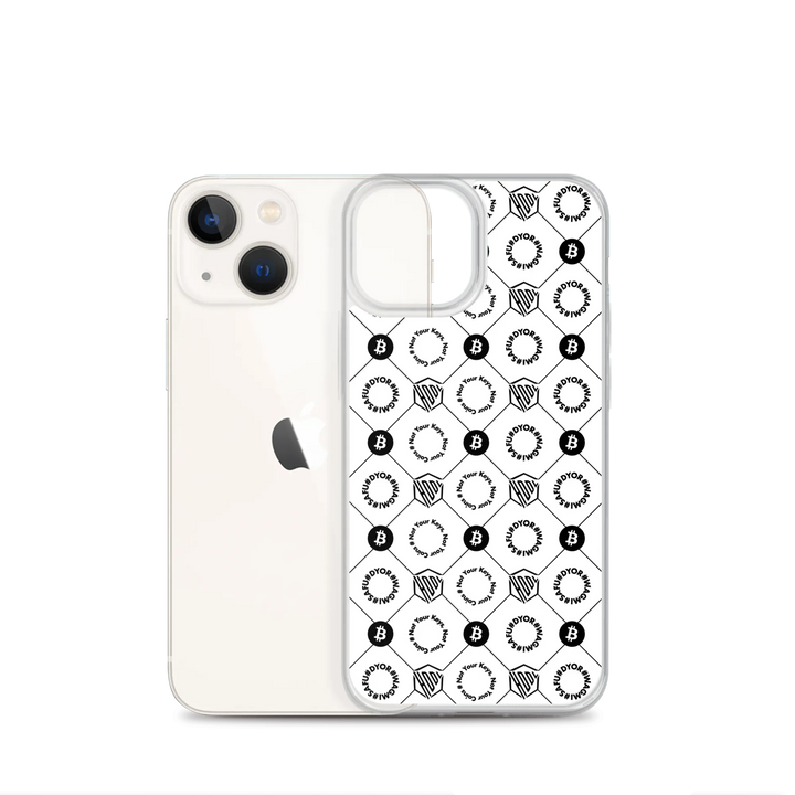 HODL iPhone Silikon Case "First Edition White" - HODL iPhone Silikon Case "First Edition White" - iPhone 11 | Exklusive Smartphone Hülle Streetwear von HODL®