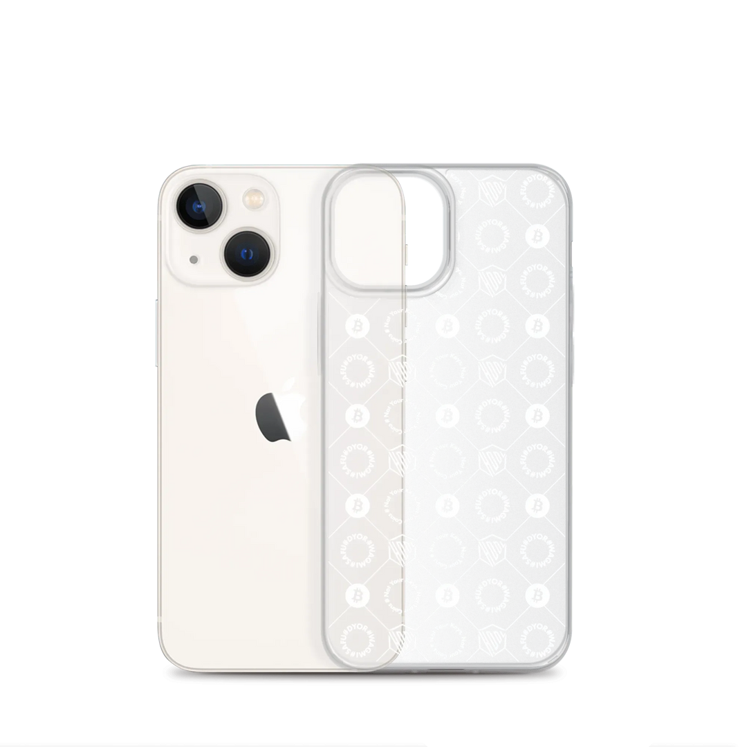 HODL iPhone Silikon Clear Case "FIRST EDITION WHITE" - HODL iPhone Silikon Clear Case "FIRST EDITION WHITE" - iPhone 11 | Exklusive Smartphone Hülle Streetwear von HODL®