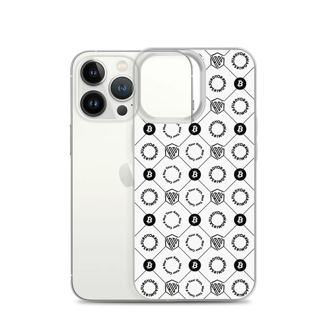 HODL iPhone Silikon Case "First Edition White" - HODL iPhone Silikon Case "First Edition White" - iPhone 11 | Exklusive Smartphone Hülle Streetwear von HODL®