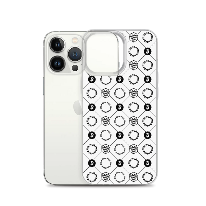 HODL iPhone Silikon Case "First Edition White" - HODL iPhone Silikon Case "First Edition White" - iPhone 11 | Exklusive Smartphone Hülle Streetwear von HODL®