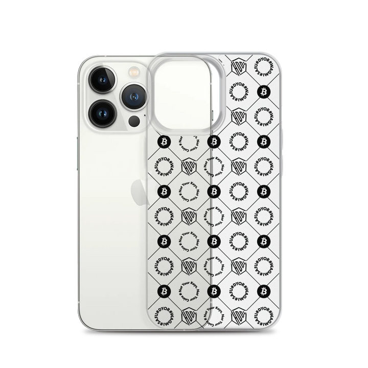 HODL iPhone Silikon Clear Case "First Edition Black" - HODL iPhone Silikon Clear Case "First Edition Black" - iPhone 11 | Exklusive Smartphone Hülle Streetwear von HODL®