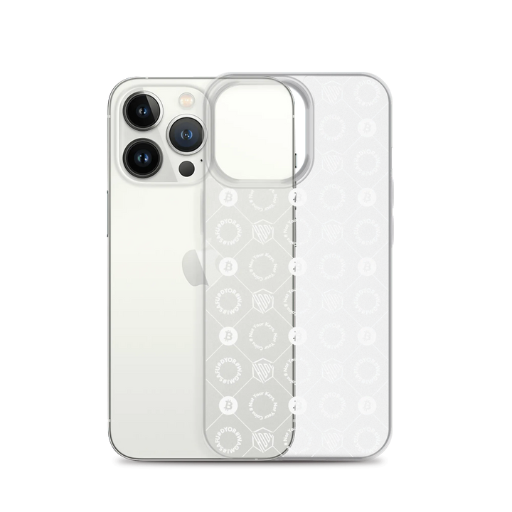 HODL iPhone Silikon Clear Case "FIRST EDITION WHITE" - HODL iPhone Silikon Clear Case "FIRST EDITION WHITE" - iPhone 11 | Exklusive Smartphone Hülle Streetwear von HODL®