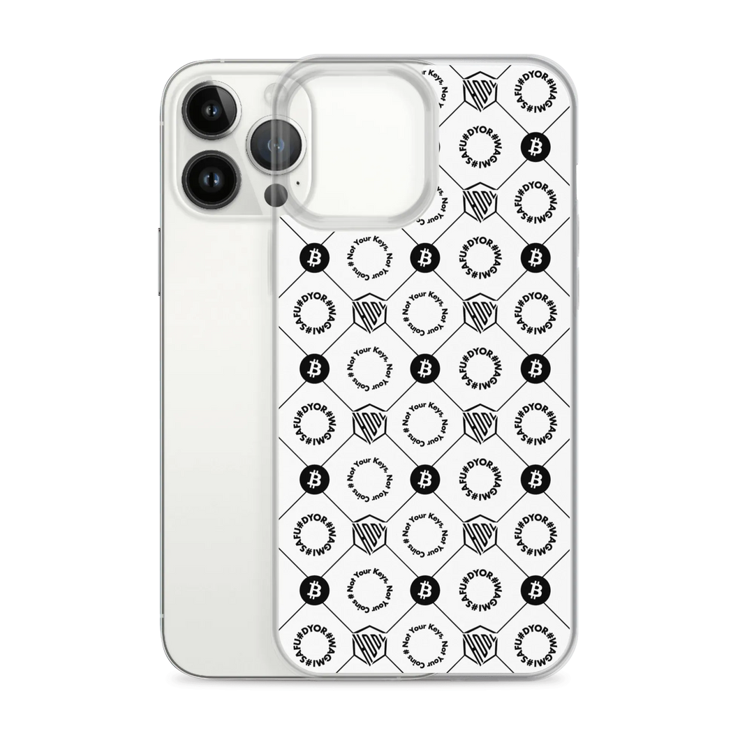 HODL iPhone Silikon Case "First Edition White" - HODL iPhone Silikon Case "First Edition White" - iPhone 11 | Exklusive Smartphone Hülle Streetwear von HODL®