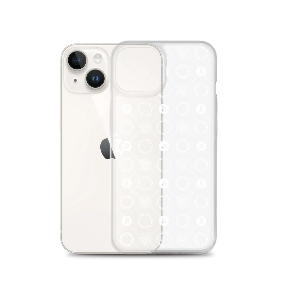 HODL iPhone Silikon Clear Case "FIRST EDITION WHITE" - HODL iPhone Silikon Clear Case "FIRST EDITION WHITE" - iPhone 11 | Exklusive Smartphone Hülle Streetwear von HODL®