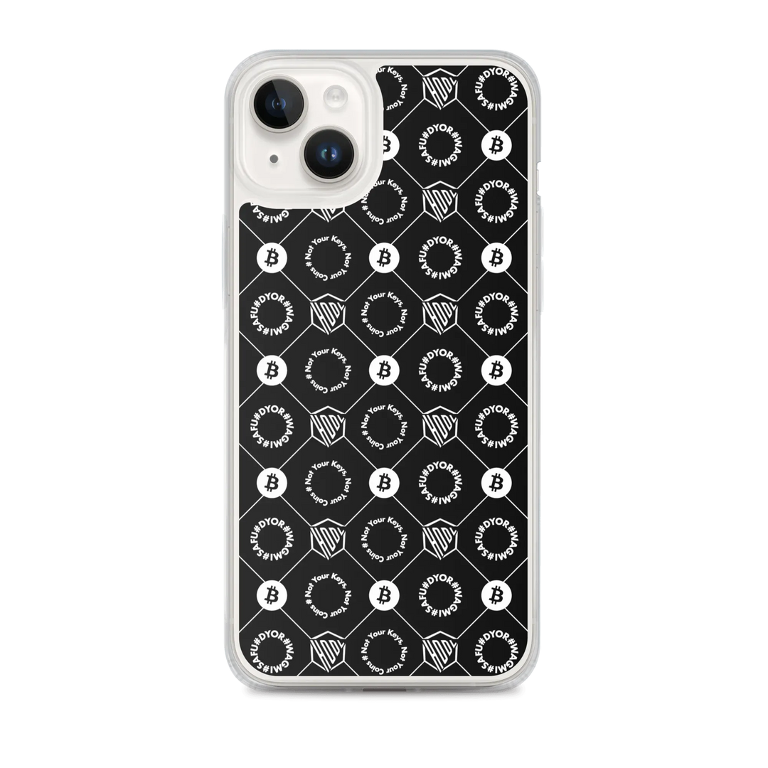 HODL iPhone Silikon Case "First Edition Black" - HODL iPhone Silikon Case "First Edition Black" - iPhone 14 Plus | Exklusive Smartphone Hülle Streetwear von HODL®