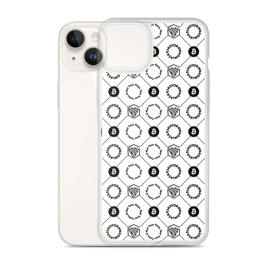 HODL iPhone Silikon Case "First Edition White" - HODL iPhone Silikon Case "First Edition White" - iPhone 11 | Exklusive Smartphone Hülle Streetwear von HODL®