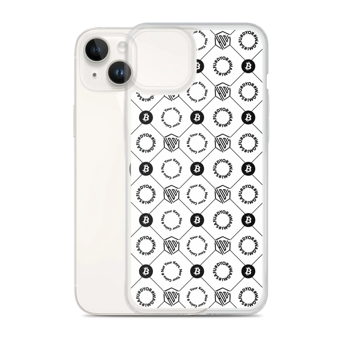 HODL iPhone Silikon Case "First Edition White" - HODL iPhone Silikon Case "First Edition White" - iPhone 11 | Exklusive Smartphone Hülle Streetwear von HODL®