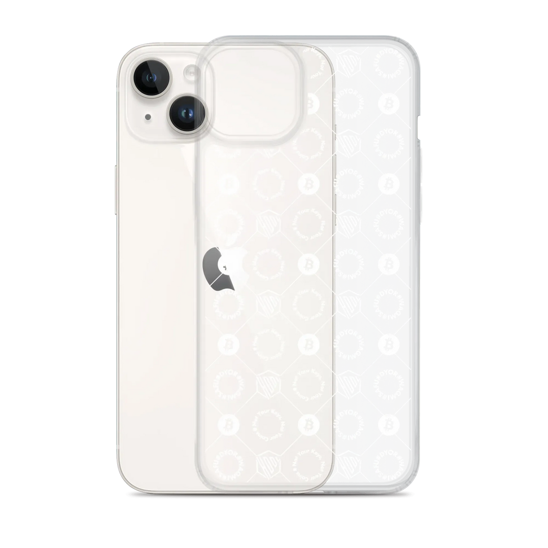 HODL iPhone Silikon Clear Case "FIRST EDITION WHITE" - HODL iPhone Silikon Clear Case "FIRST EDITION WHITE" - iPhone 11 | Exklusive Smartphone Hülle Streetwear von HODL®